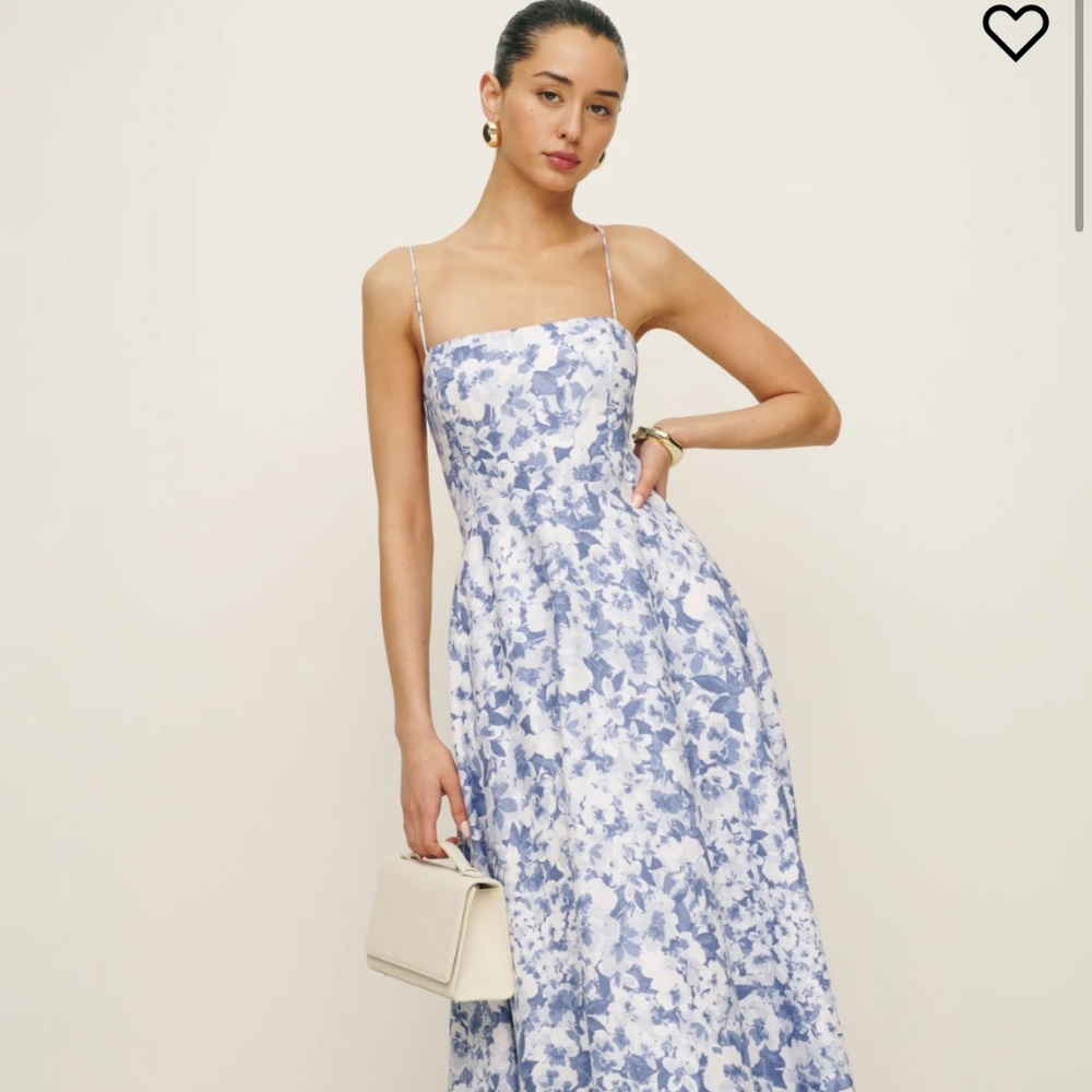 Reformation Monette Linen Dress